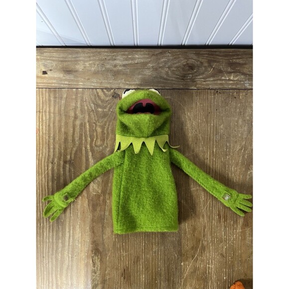 Fisher-Price Other - Vtg Fisher Price Vintage Kermit the Frog Hand Puppet #860 1976